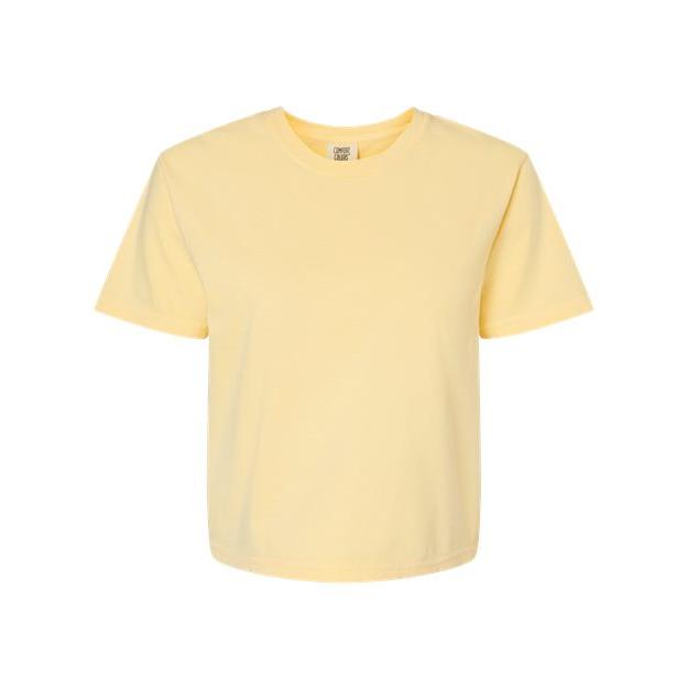 Women's Garment-Dyed Heavyweight Boxy T-Shirt