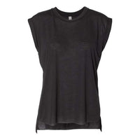 Women’s Flowy Rolled Cuffs Muscle Tee