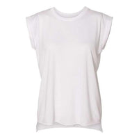 Women’s Flowy Rolled Cuffs Muscle Tee