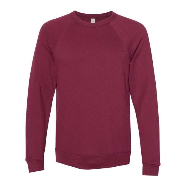 Unisex Sponge Fleece Raglan Crewneck Sweatshirt