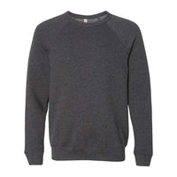 Unisex Sponge Fleece Raglan Crewneck Sweatshirt
