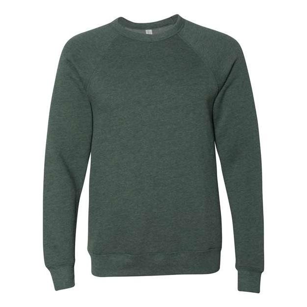Unisex Sponge Fleece Raglan Crewneck Sweatshirt
