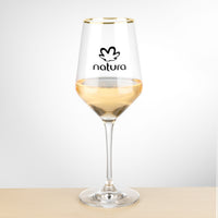 Custom Logo Tucson Gold Rim Wine - Imprinted