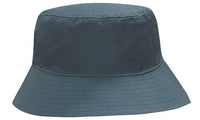 Custom Logo Headwear Canada Breathable Poly Twill Bucket Hat