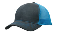 Custom Logo Headwear Canada Brushed Cotton with Mesh Back Cap
