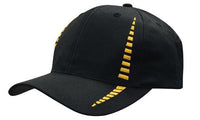 Custom Logo Headwear Canada Breathable Poly Twill with Small Check Patterning