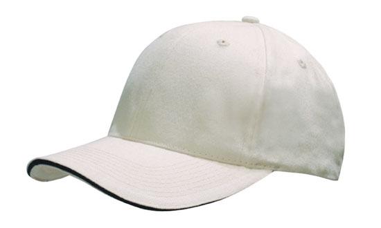 Custom Logo Headwear Canada Brushed Heavy Cotton with Sandwich Trim || 4210