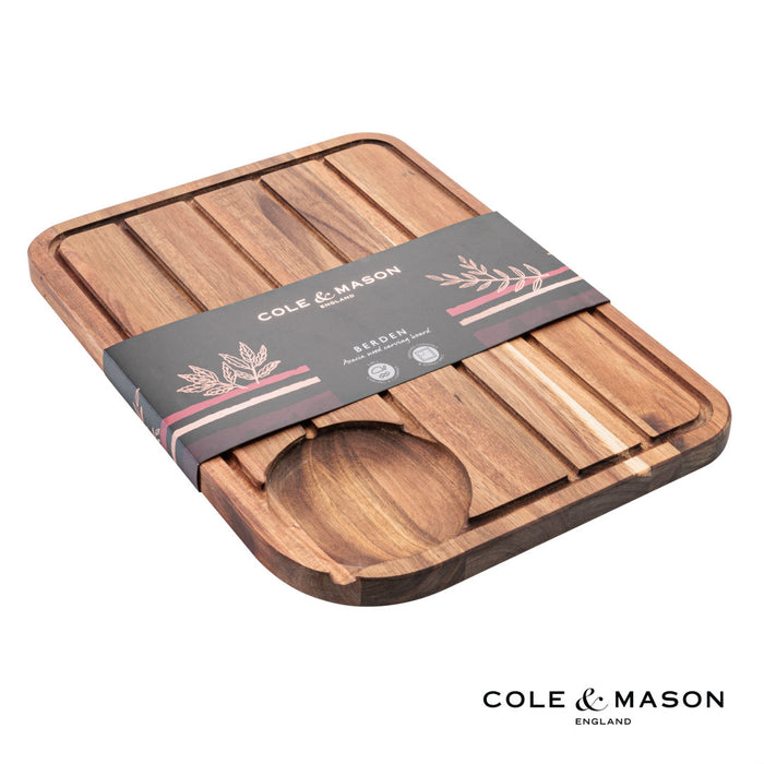 Custom Logo Cole & Mason™ Carving Board
