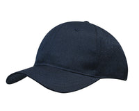 Custom Logo Headwear Canada Breathable Poly Twill with circle perforations