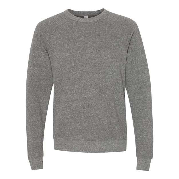 Unisex Sponge Fleece Raglan Crewneck Sweatshirt