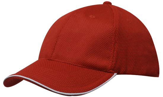 Custom Logo Headwear Canada Double Pique Mesh with Open Sandwich