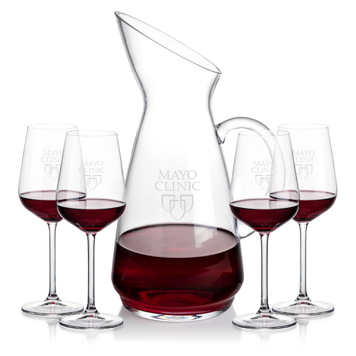 Custom Logo Taroni Carafe & Elderwood Wine