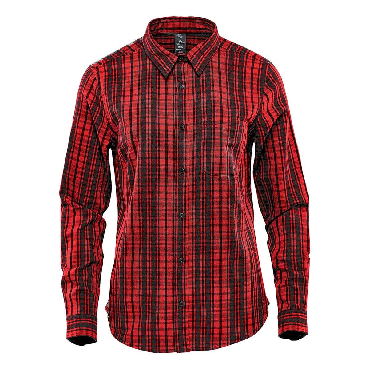 Custom Logo Stormtech Women's Muirfield Performance Long Sleeve Shirt