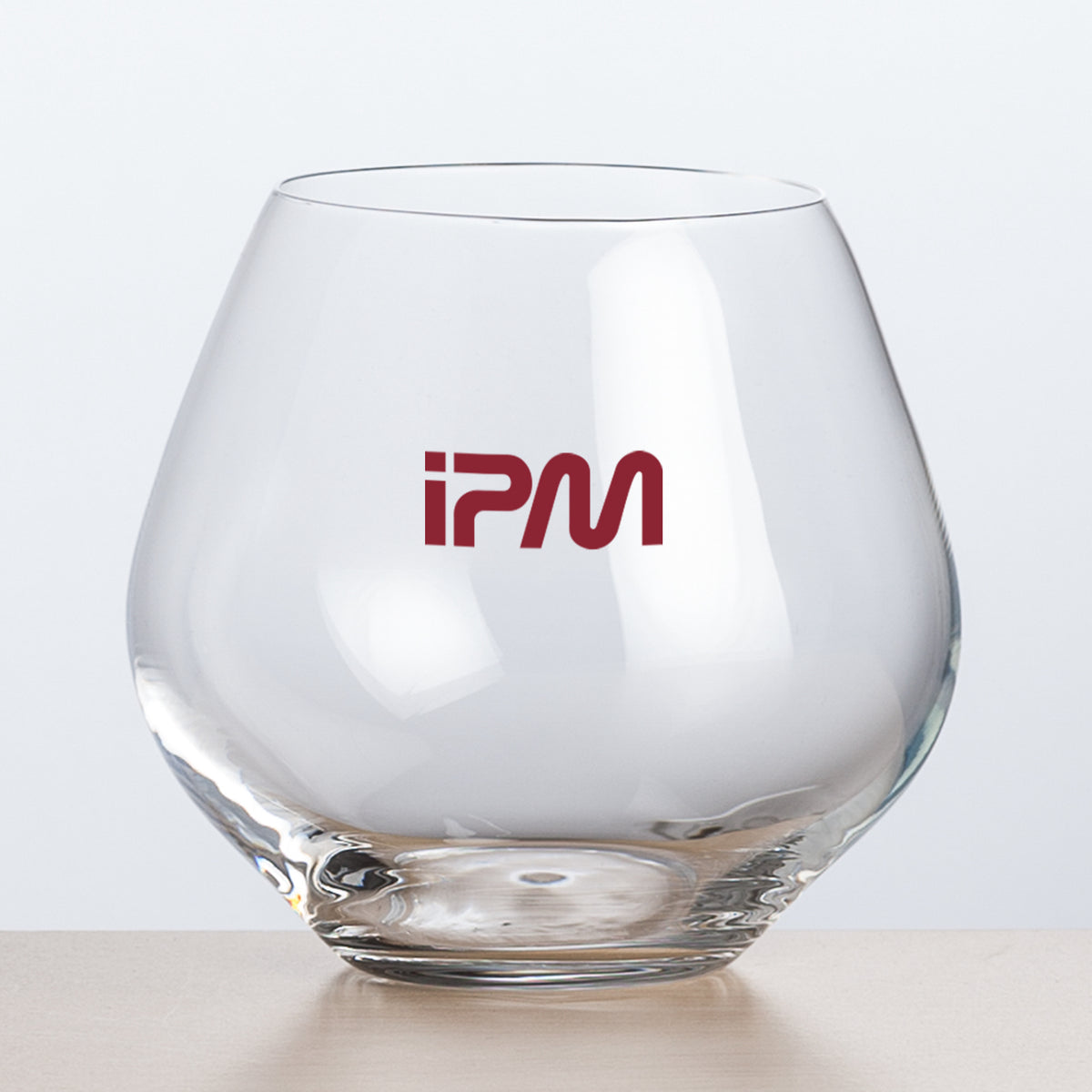 Custom Logo Florentina Stemless Wine - Imprinted