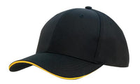 Custom Logo Headwear Canada Sports Ripstop Cap with Sandwich Trim