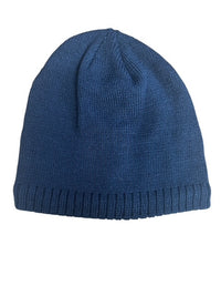Custom Logo Headwear Canada Cable Knit Trimmed Beanie - Toque with Fleece Lining