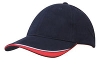Custom Logo Headwear Canada Brushed Heavy Cotton with Indented Peak