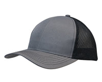 Custom Logo Headwear Canada Breathable poly twill with honeycomb mesh