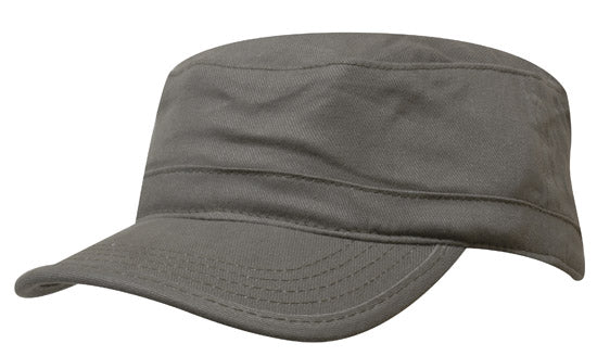 Custom Logo Headwear Canada Sports Twill Military Cap