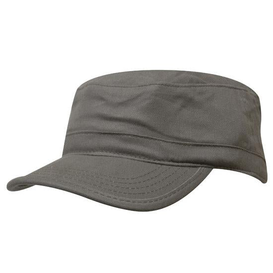 Custom Logo Headwear Canada Sports Twill Military Cap