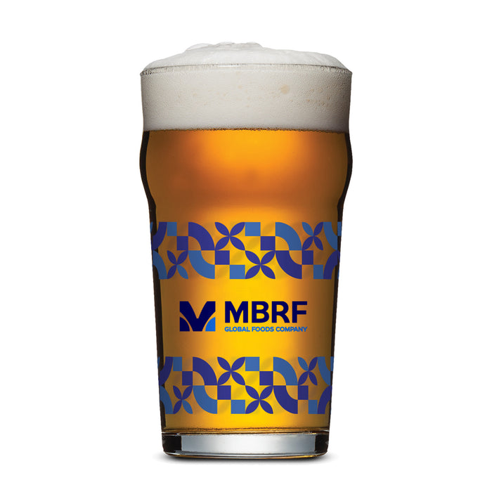 Custom Logo Burckhardt Beer Glass - VividPrint™