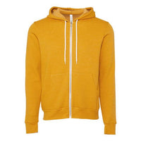 Unisex Sponge Fleece Full-Zip Hoodie Sweatshirt