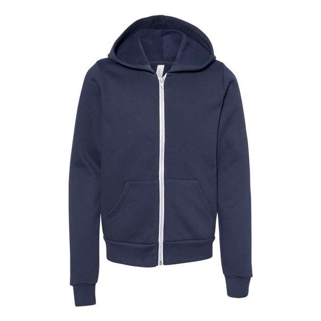 Youth Sponge Fleece Full-Zip Hoodie Sweatshirt