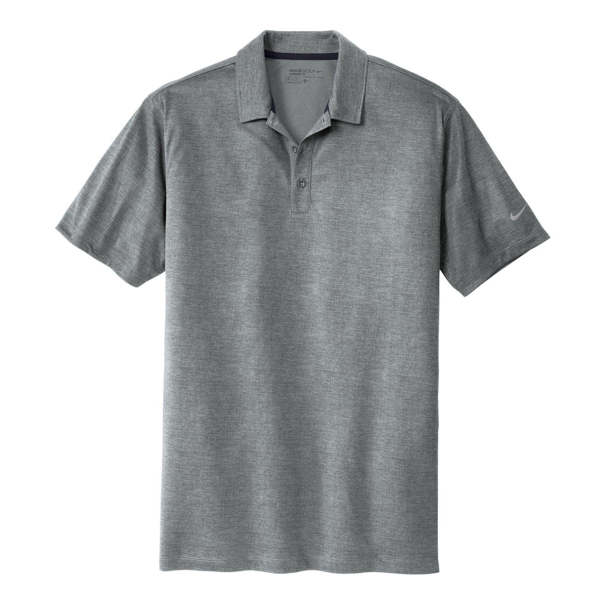 Nike Dri-FIT Crosshatch Polo - Cool Grey/Anthracite