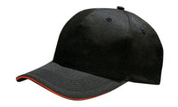 Custom Logo Headwear Canada Breathable Poly Twill with Sandwich Trim