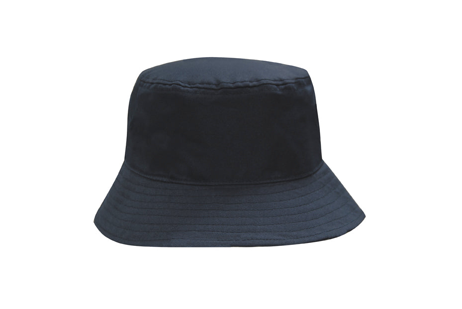 Custom Logo Headwear Canada Recycled Breathable Poly twill Bucket Hat