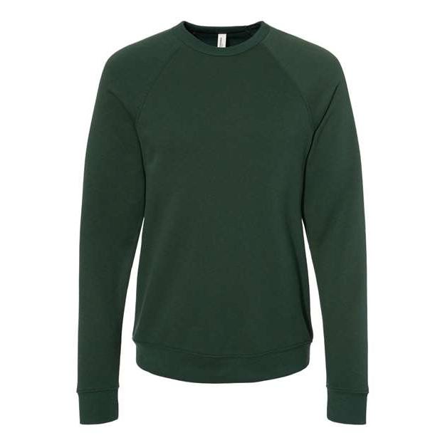 Unisex Sponge Fleece Raglan Crewneck Sweatshirt