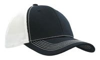 Custom Logo Headwear Canada Chino Twill with Hi Tech Mesh Back