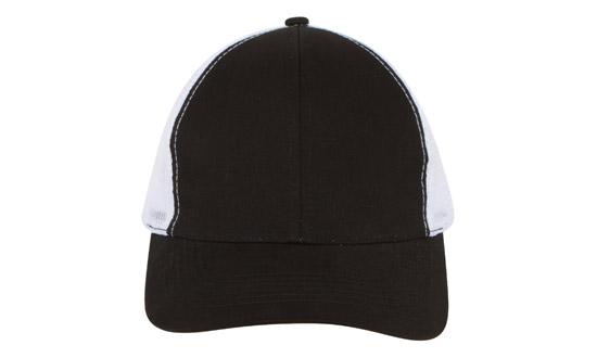 Custom Logo Headwear Canada Brushed Cotton with Mesh Back