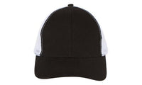 Custom Logo Headwear Canada Brushed Cotton with Mesh Back