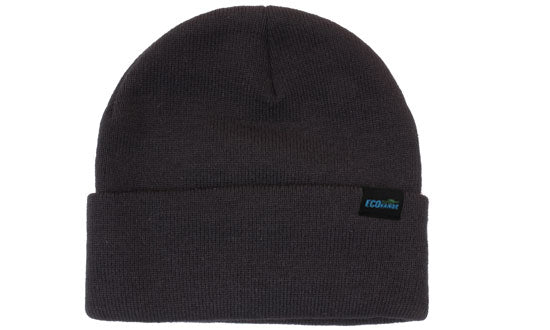 Custom Logo Headwear Canada Recycled Roll Up Beanie