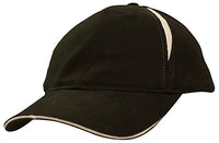 Custom Logo Headwear Canada Brushed Heavy Cotton with Crown Inserts & Sandwich