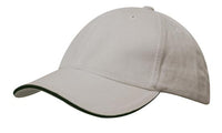 Custom Logo Headwear Canada Brushed Heavy Cotton with Sandwich Trim || 4210