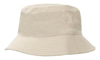 Custom Logo Headwear Canada Breathable Poly Twill Bucket Hat