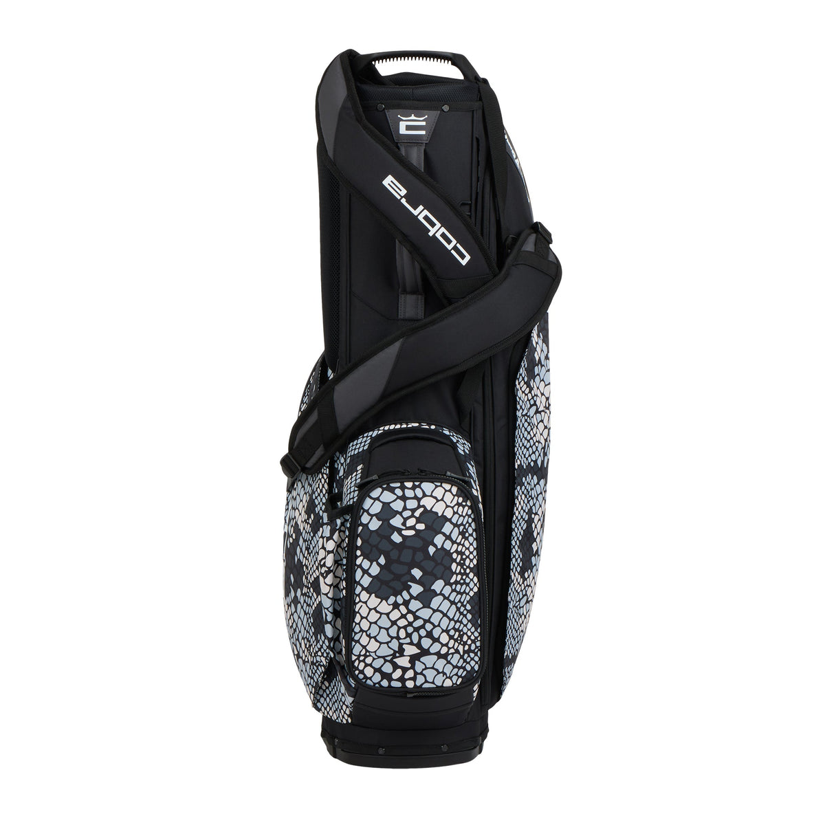 Cobra Ultralight 2 Stand Golf Bag - Black / Snake Camo