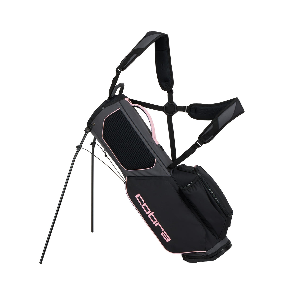 Cobra Ultralight 2 Stand Golf Bag - Black / Rose Gold