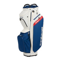 Cobra Ultralight 2 Cart Golf Bag - Sugared Almond / Estate Blue / Pop Red