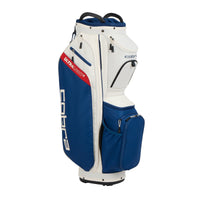 Cobra Ultralight 2 Cart Golf Bag - Sugared Almond / Estate Blue / Pop Red