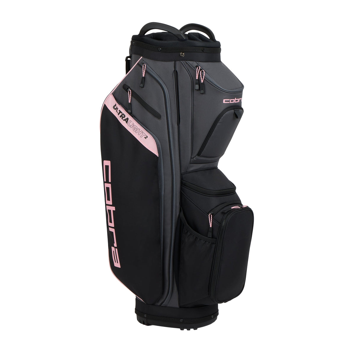 Cobra Ultralight 2 Cart Golf Bag - Black / Rose Gold