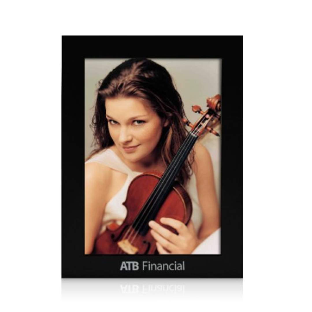 Custom Logo Brighton Picture Frame - Ebony