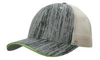 Custom Logo Headwear Canada Wood Printed With Mesh Back