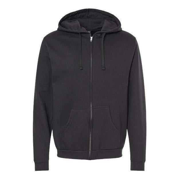 Unisex Zipper Fleece Hoodie