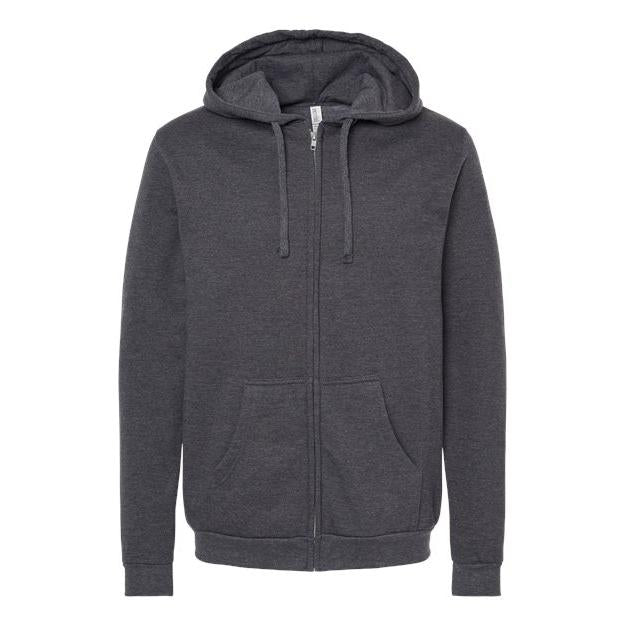 Unisex Zipper Fleece Hoodie