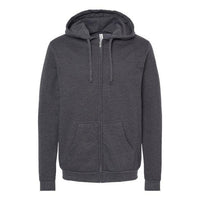 Unisex Zipper Fleece Hoodie