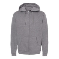 Unisex Zipper Fleece Hoodie