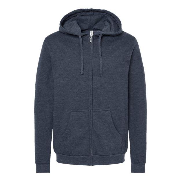 Unisex Zipper Fleece Hoodie